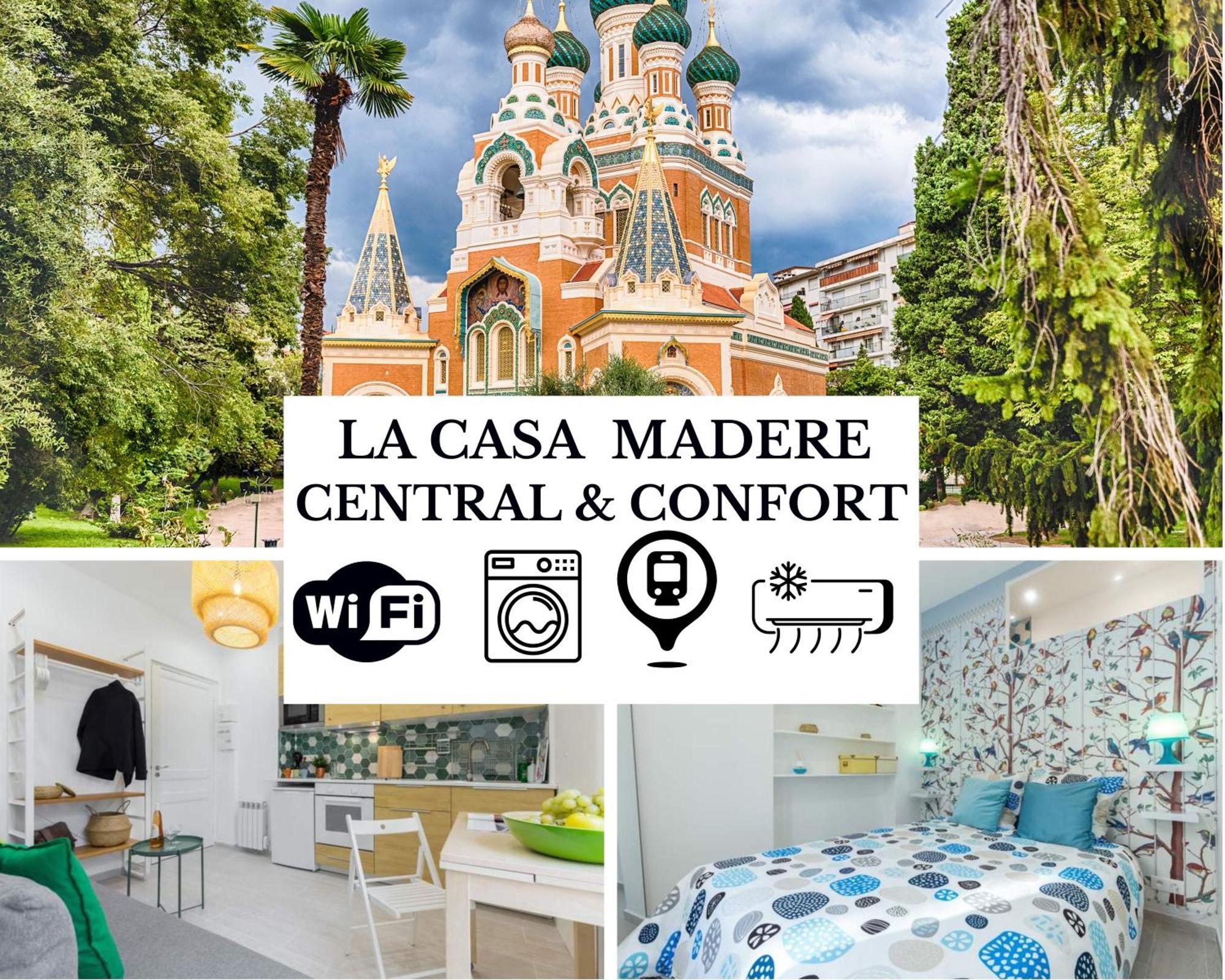 La Casa Madere- Centre Ville Pres Gare - Wifi -Confort Et Cosy Pres Des Transports En Communs Ніцца Екстер'єр фото